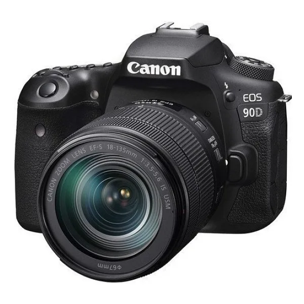 Canon EOS 90D + 18-135mm Lens DSLR Fotoğraf Makinesi