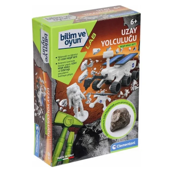 Clementoni Bilim ve Oyun Uzay Yolculuğu Keşif Aracı Seti 64190