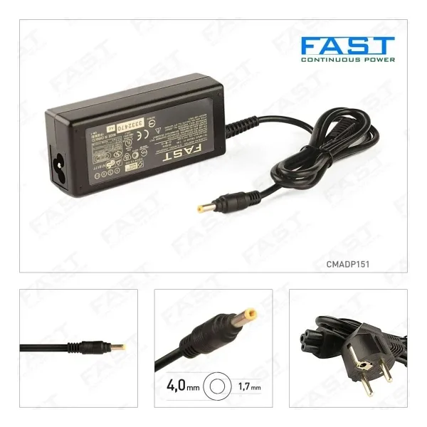 CMADP151 19V 3.42A 4.0×1.7mm Uyumlu Notebook Adaptör