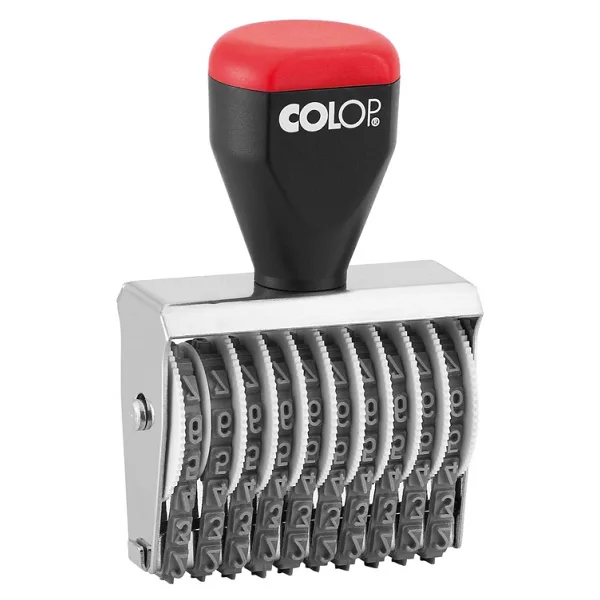 COLOP 04010 BANDLI NUMARATÖR - 4MM/10 HANELİ
