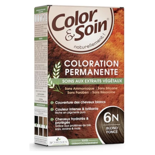 Color Soin Organik 6N Dark Blond Saç Boyası