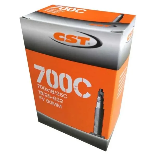 CST 700x18/25C 60mm İnce Sibop İç Lastik Yol Bisikleti Uyumlu