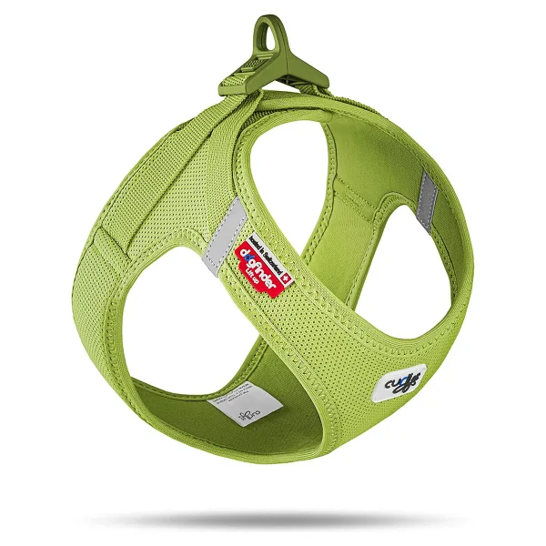 Curli Vest Harness Curli Clasp Air-Mesh Lime S