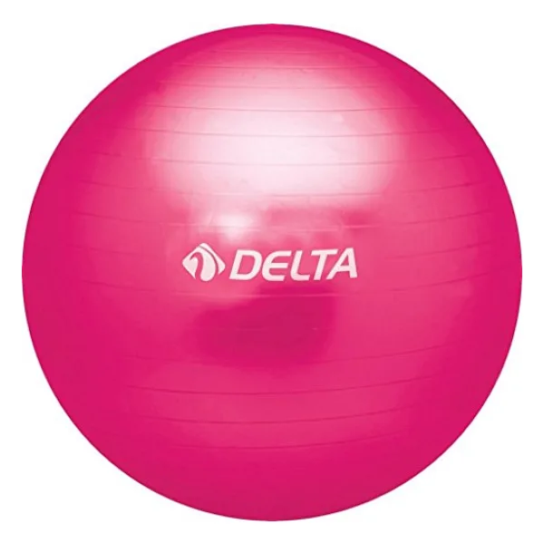 Delta Unisex Pilates Egzersiz Topu, 85 cm, Ds 885, Fuşya