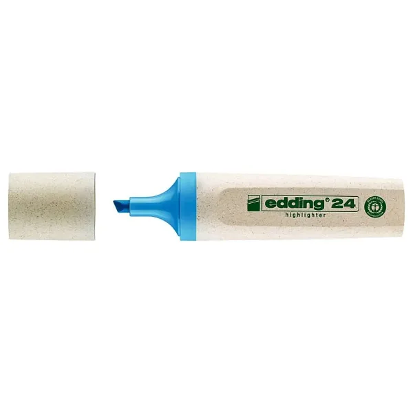 Edding 24 Ecoline Mavi Fosforlu Kalem