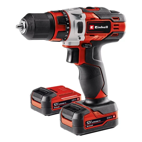 Einhell TE-CD 12/1 Li-i Çift Akülü 2 Ah Darbeli Matkap