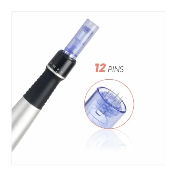 Ekai Mavi 12 İğneli Dr. Pen Ultima-A6, A1 Cihazlara Uyumlu 10 Adet Dermapen İğnesi