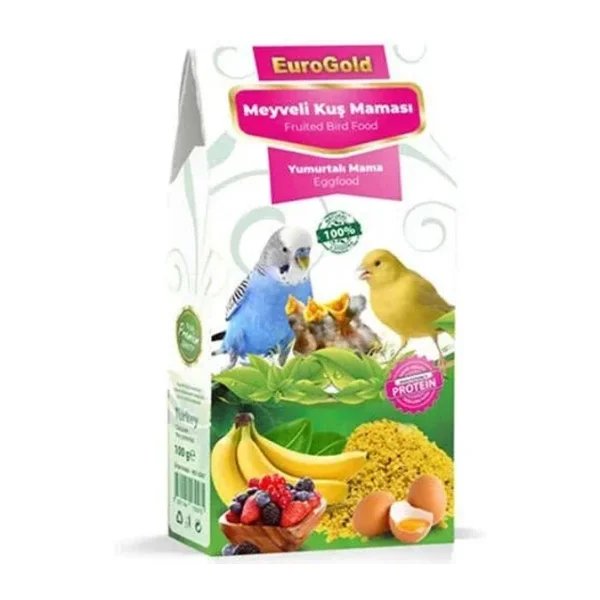 EuroGold 100 gr Yumurtalı Meyveli Kuş Maması