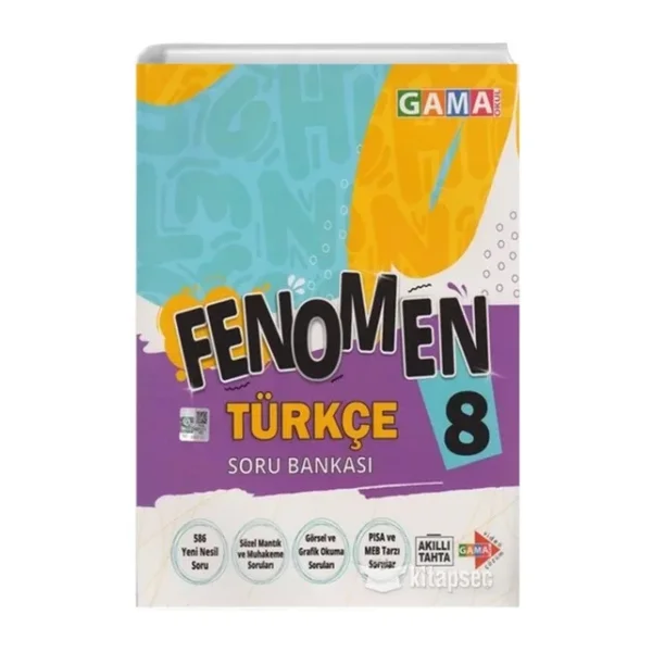 Fenomen Okul Yayınları 8. Sınıf Fenomen Türkçe Soru Bankası