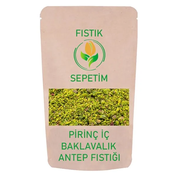Fıstık Sepetim Pirinç (Baklavalık) Antep Fıstığı Içi 200 gr