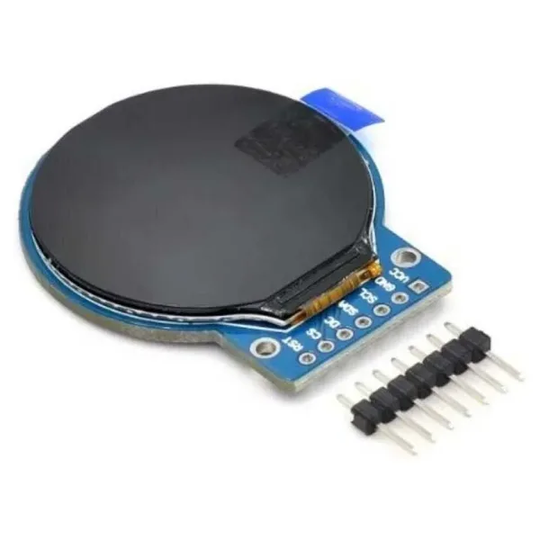 GC9A01 1.28'' 240x240 Oled Grafik Lcd Ekran - Yuvarlak PCB