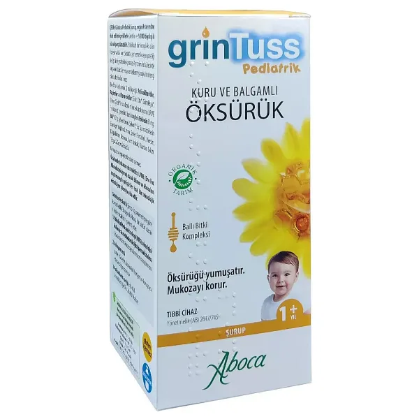 GrinTuss Pediatrik Öksürük Şurubu 128 gr