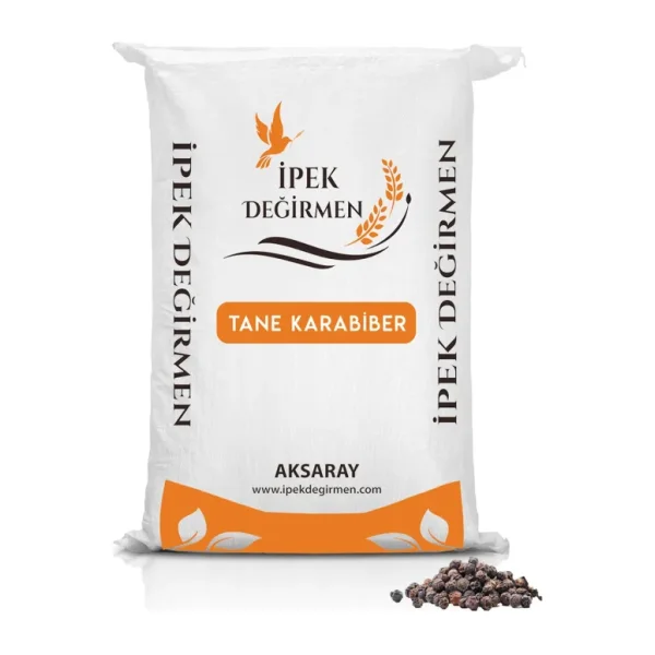 İpek Değirmen Elenmiş Katkısız İri Taneli Karabiber 500 gr