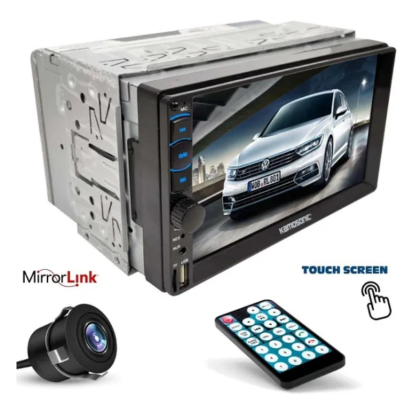 Kamosonıc Ks-G753 Double Teyp 7 Inc 4X45 Watt Mirrorlink
