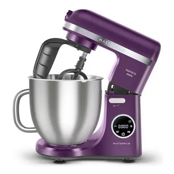 Karaca Mastermaid Chef Ultra D 2000 W Grape Purp 7 lt Hamur Yoğurma Makinesi