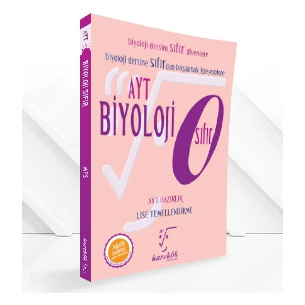 Karekök Yayınları AYT Hazırlık Biyoloji Sıfır