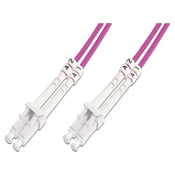 LC - LC FIBER PATCH KABLO MM OM4 10 MT Multimode, Duplex, 50/125, OM4, LSZH