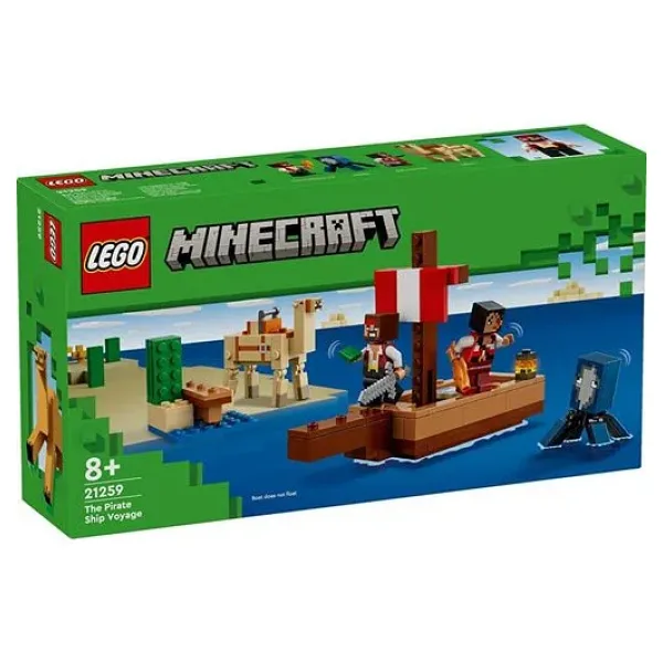 Lego 21259 Minecraft Korsan Gemisi Yolculuğu