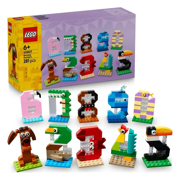 Lego 40807 Icons Doğum Günü Rakamları