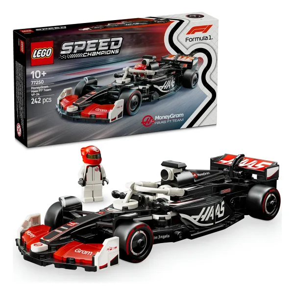 Lego 77250 Speed Champions Moneygram Haas F1 Team VF-24 Yarış Arabası