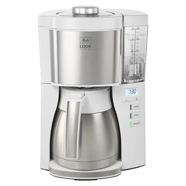 Melitta Look V Therm Timer 1025-17 Beyaz Termoslu Filtre Kahve Makinesi