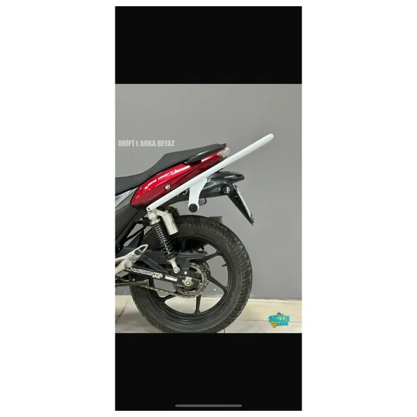 Mondial Drift L 125 CC Arka Stunt Koruma Demiri Özel Üretim Beyaz