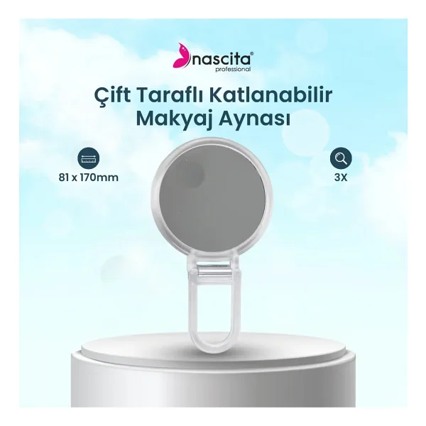 nascita Katlanabilir Çift Taraflı Makyaj Aynası - 44