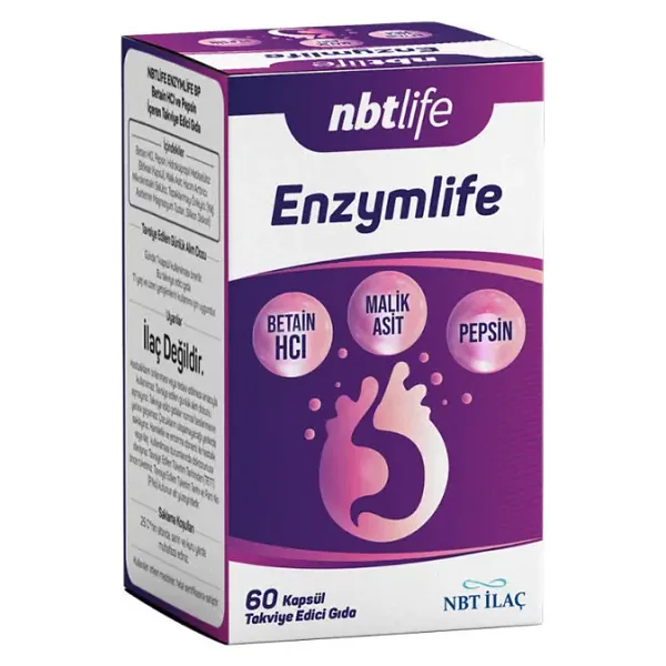 Nbt Life Enzymlife 60 Kapsül