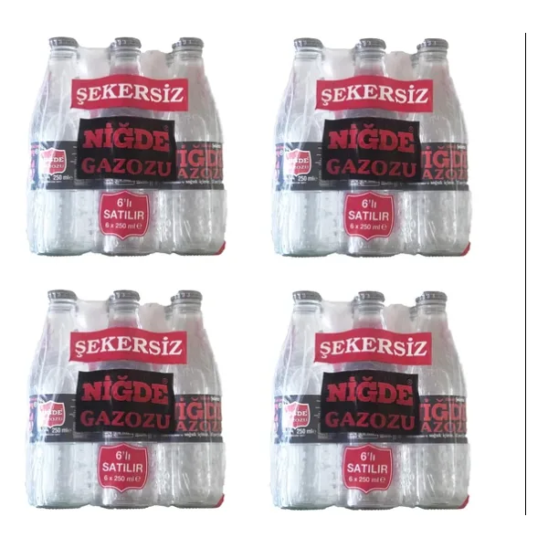 Niğde Gazozu Şekersiz 250 ml 24'lü