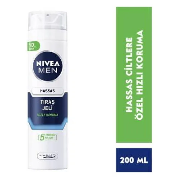 Nivea Men Hassas 200 ml Tıraş Jeli