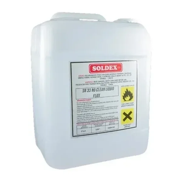 No Clean Flux 5 Lt SR33 - Temizleme Gerektirmeyen Lehim Suları