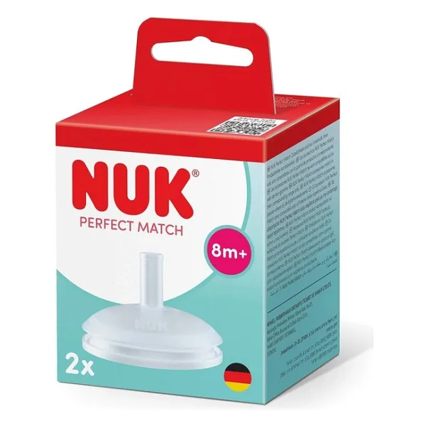 Nuk Perfect Match 2'li Pipetli Alıştırma Bardağı Yedek Uç 4 Adet