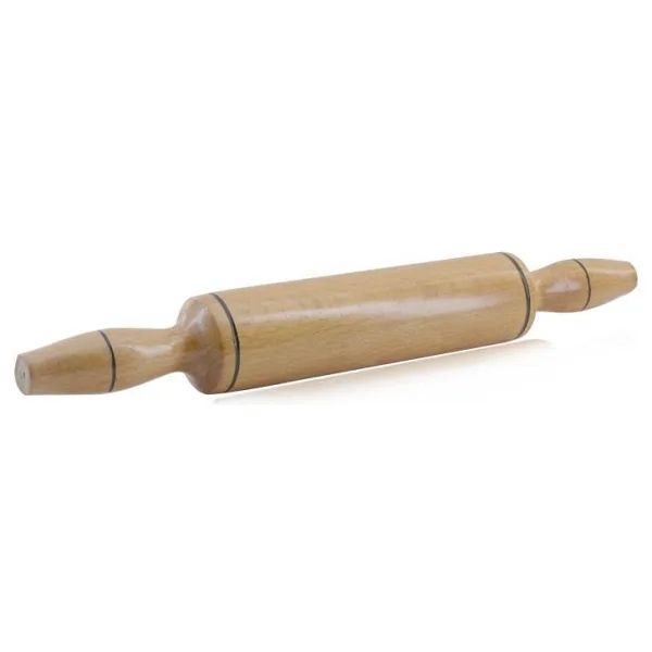 Nyn Ahşap Vernikli Sabit Kulp Merdane 33 cm