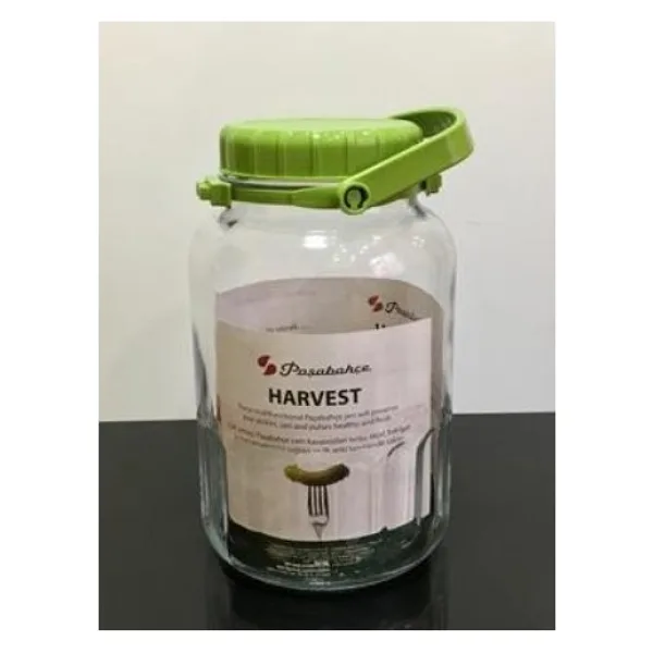 Paşabahçe 80006 Yeşil Kapaklı 4 lt Kavanoz