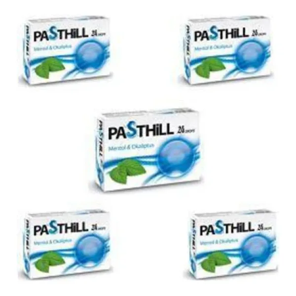 Pasthill Mentol Okaliptus 24'lü Pastil 5 Adet