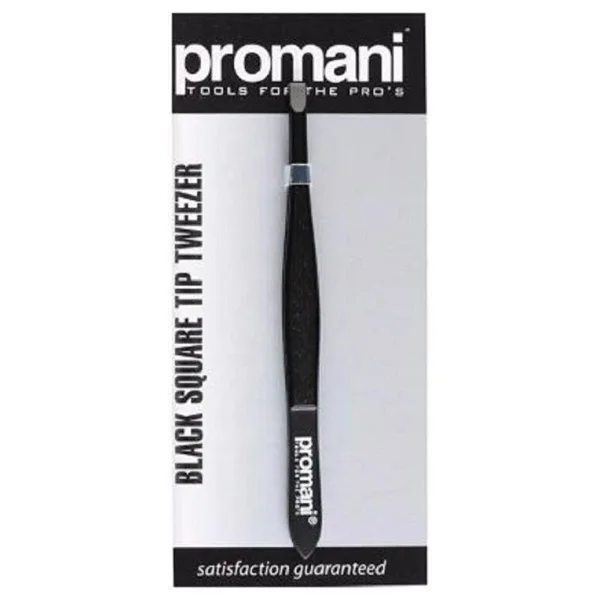 Promani PR-920 Siyah Düz Uçlu Cımbız
