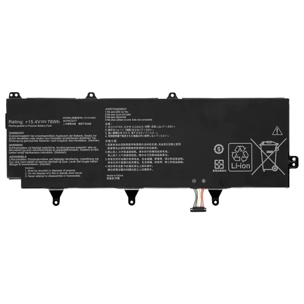RETRO Asus GX701G, C41N1802 Notebook Bataryası