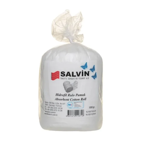 Salvin Hidrofil Rulo Pamuk 1 kg 1000 gr