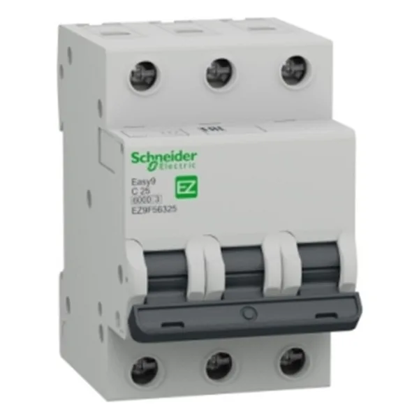 Schneider Electric Ez9F56325 - Easy9 Serisi 3X25A C Tipi 6Ka Otomatik Sigorta
