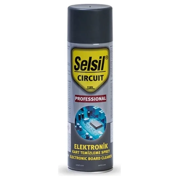 Selsil Elektronik Devre Kart Temizleyici Yağsız 200 ml