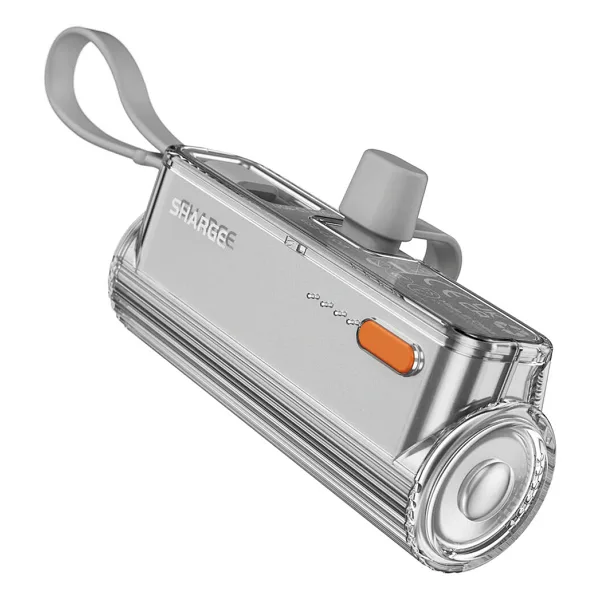 Sharge Flow Mini Gümüş 5000 Hızlı Şarj Powerbank