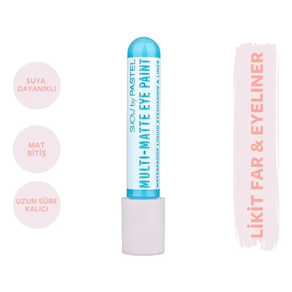 Show By Pastel Multi Matte Waterproof 87 Nova Eyeliner Ve Likit Far