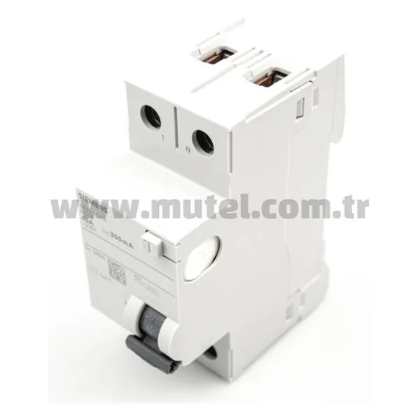 Siemens 5SV5614-6 2x40 A 230 V 300 mA A Tipi Kaçak Akım Rölesi