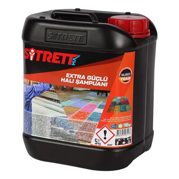 Sitrett Mx Halı Şampuanı Endüstriyel Plus + 5 Kg.