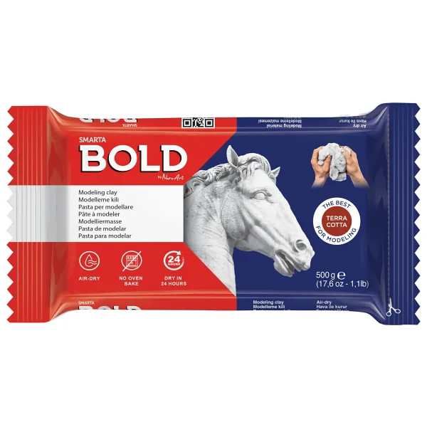 Smarta Bold 500 gr Kahverengi Seramik Hamuru