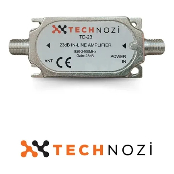 technozi 23db 950-2400mhz Lnb Hat Sinyal Güçlendirici In-lıne Amplifer