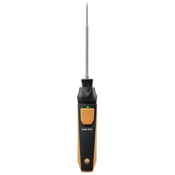 Testo - 915I - 0563 1915 - Gıda, Sıvı, Gaz ve Diğer Ortamlarda Sıcaklık Ölçümü Için Daldırma/batırma Problu ve Akıllı Telefonla Çalıştırılabilen Termometre