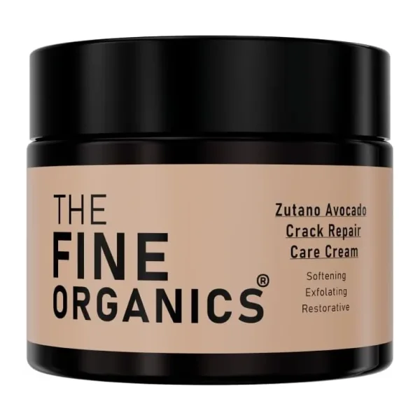 THE FINE ORGANICS Ayak ve Topuk Çatlak Kremi, Besleyici, Onarıcı, Zutana Avakadosu Özlü 100ml