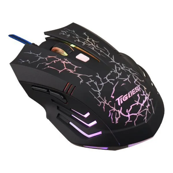 Tigoes C9 USB SİYAH OPTICAL GAMING MOUSE