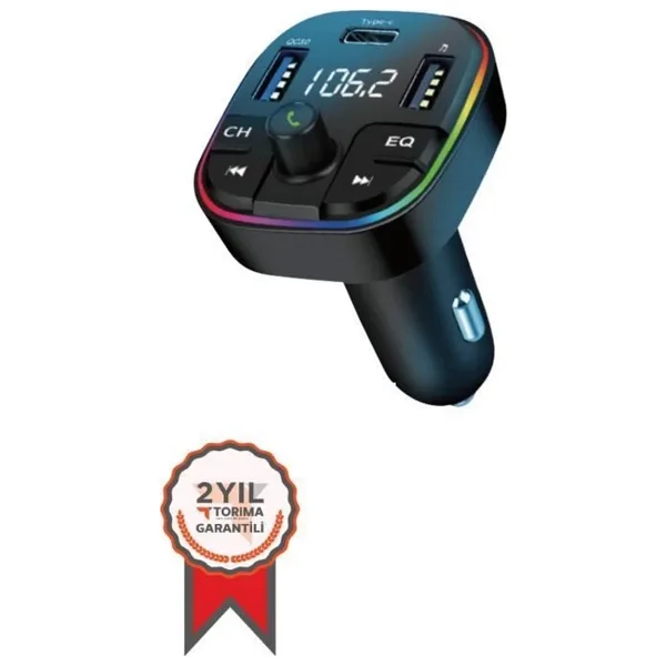 Torima G11 20W PD Şarj Özellikli Dijital Göstergeli Bluetooth Fm Transmitter